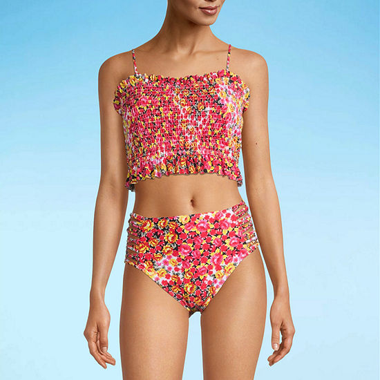 Decree Floral Midkini Top and Bottom