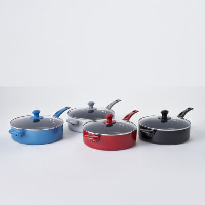 Cooks 5-qt. Jumbo Deep Saute Pan with Helper Handle