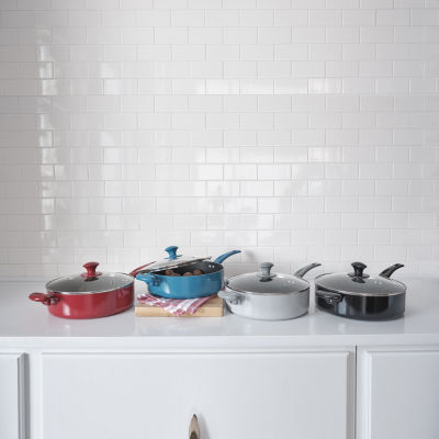 Cooks 5-qt. Jumbo Deep Saute Pan with Helper Handle