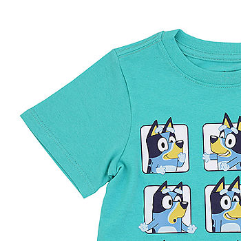 Bluey Toddler Unisex Crew Neck Bluey Short Sleeve Graphic T-Shirt
