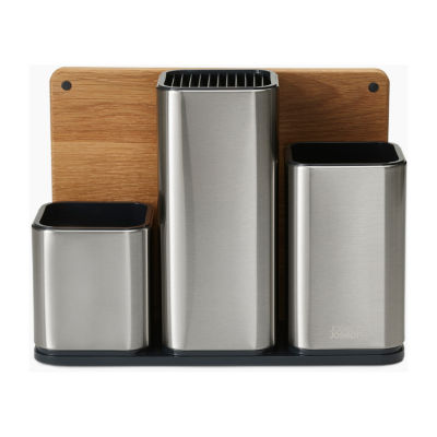 Joseph Joseph Counter Store Steel Stainless Steel Utensil Holder