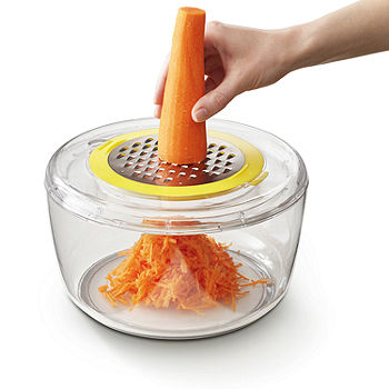 10-in-1 Multi-Use Salad Spinner with Slicer, Dicer and Chopper
