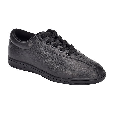 Easy Spirit Ap Womens Round Closed Toe Oxford Shoes, 6 Wide, Black