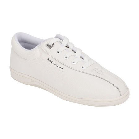 Easy Spirit Womens Ap Round Closed Toe Oxford Shoes, 10 Narrow, White