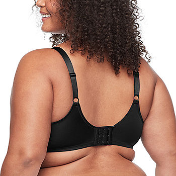 Warners Womens Plus Size Signature Cushioned Support And Comfort Underwire  Unlined Full-Coverage Bra 35002A