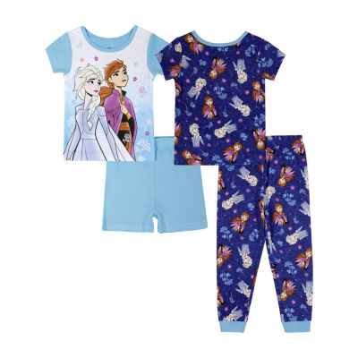 Girls best sale frozen pajamas