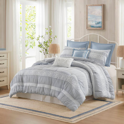 Madison Park Marlowe Jacquard 7-pc. Midweight Easy Care Comforter Set
