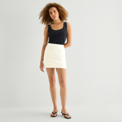 a.n.a Womens Mini A-Line Skirt