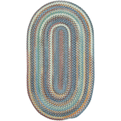 Capel American Traditions Braided Wool Indoor Oval Area Rug