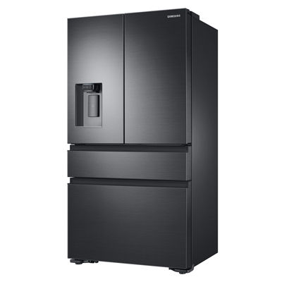 Samsung ENERGY STAR® Smart Wi-Fi Enabled 22.6 cu. ft. Counter-Depth 4-Door French-Door Refrigerator with Recessed Handles