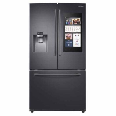 Samsung 24 cu. ft. Capacity 3 -Door French Door Refrigerator with Family Hub™