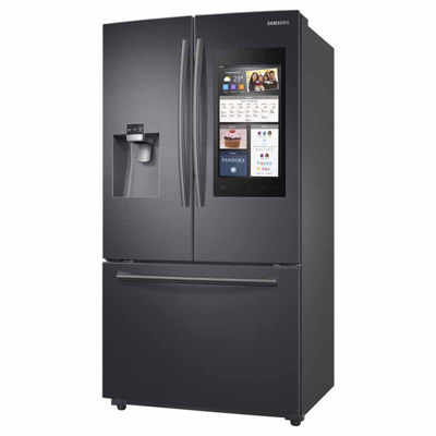 Samsung 24 cu. ft. Capacity 3 -Door French Door Refrigerator with Family Hub™