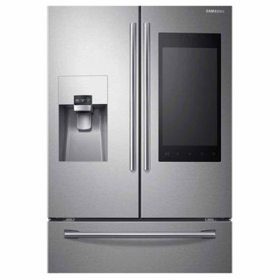 Samsung 24 cu. ft. Capacity 3 -Door French Door Refrigerator with Family Hub™