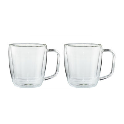 Henckels Double Wall Espresso Glass 2-pc. Mug - JCPenney