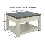 Signature Design by Ashley Roanoke Collection Lift-Top Coffee Table