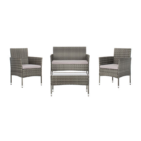 Abdul Patio 4-pc. Conversation Set, One Size, Gray