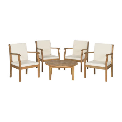 Safavieh Anaheim Patio Collection 5-pc. Conversation Set Weather Resistant
