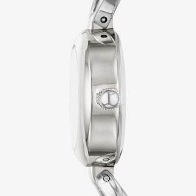 Geneva Ladies Womens Crystal Accent Silver Tone 2-pc. Watch Boxed Set Fmdjset071