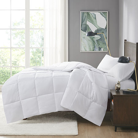 Sleep Philosophy Energy Recovery Down Alternative Oversized Comforter, One Size, White