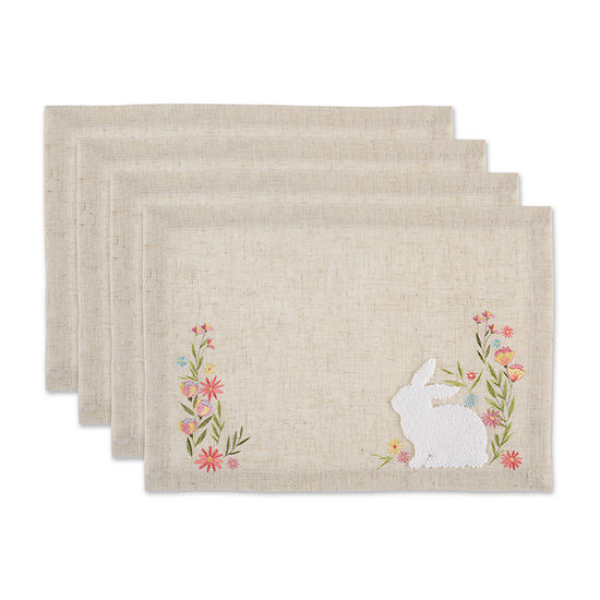 Design Imports Spring Meadow 4-pc. Placemat
