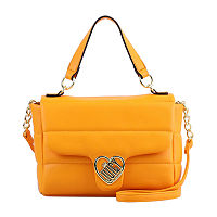 Juicy By Juicy Couture Flap Crossbody Bag, One Size, Orange
