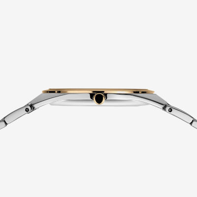 Bering Womens Two Tone Stainless Steel Bracelet Watch 17231-704