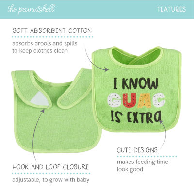The Peanutshell Girls 16-pc. Bib