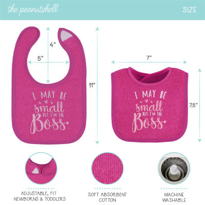 The Peanutshell Girls 18-pc. Lightweight Bib