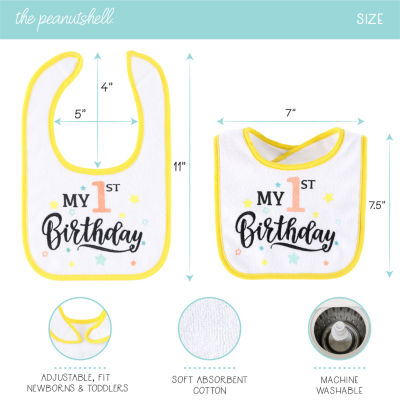 The Peanutshell Boys 10 Pair Bib