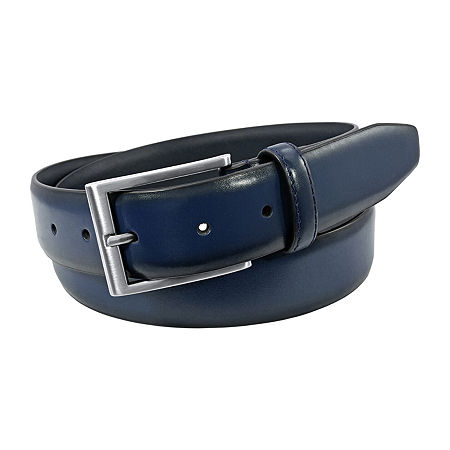 Florsheim Carmine 33mm Mens Belt, 38, Blue