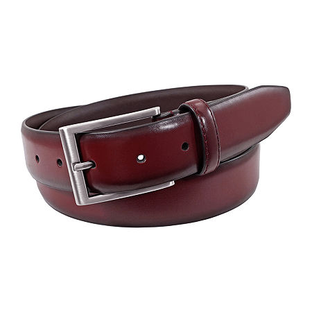 Florsheim Carmine 33mm Mens Belt, 44, Red