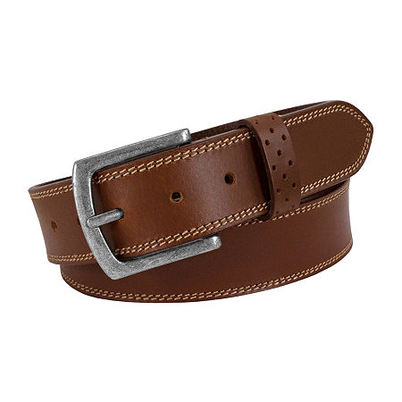 Florsheim Jarvis 40mm Mens Belt, 38, Brown