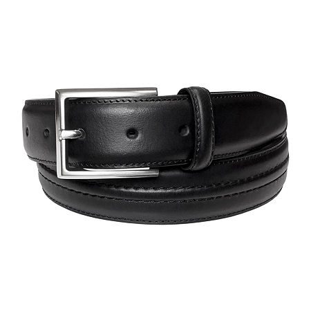 Florsheim Caprio 34mm Mens Belt, 44, Black