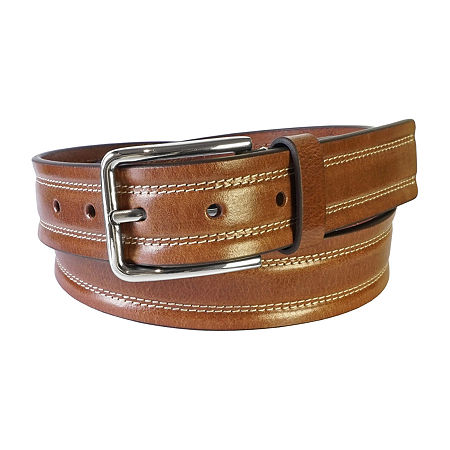 Florsheim Quinn Mens Belt, 36, Brown