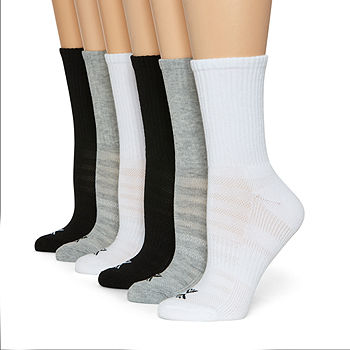 Hanes Women's Cozy Crew Socks, 6-Pairs