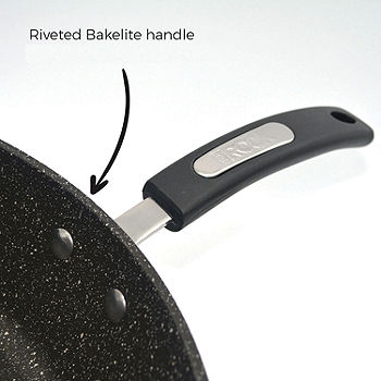 Starfrit The Rock 9.5 Inch Fry Pan with Bakelite Handle