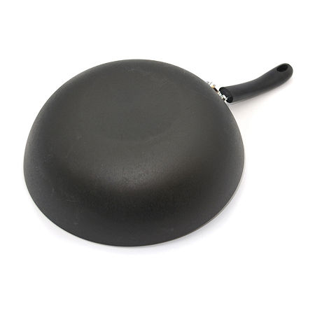 Starfrit Cast Iron 12 Non-Stick Wok, One Size, Black