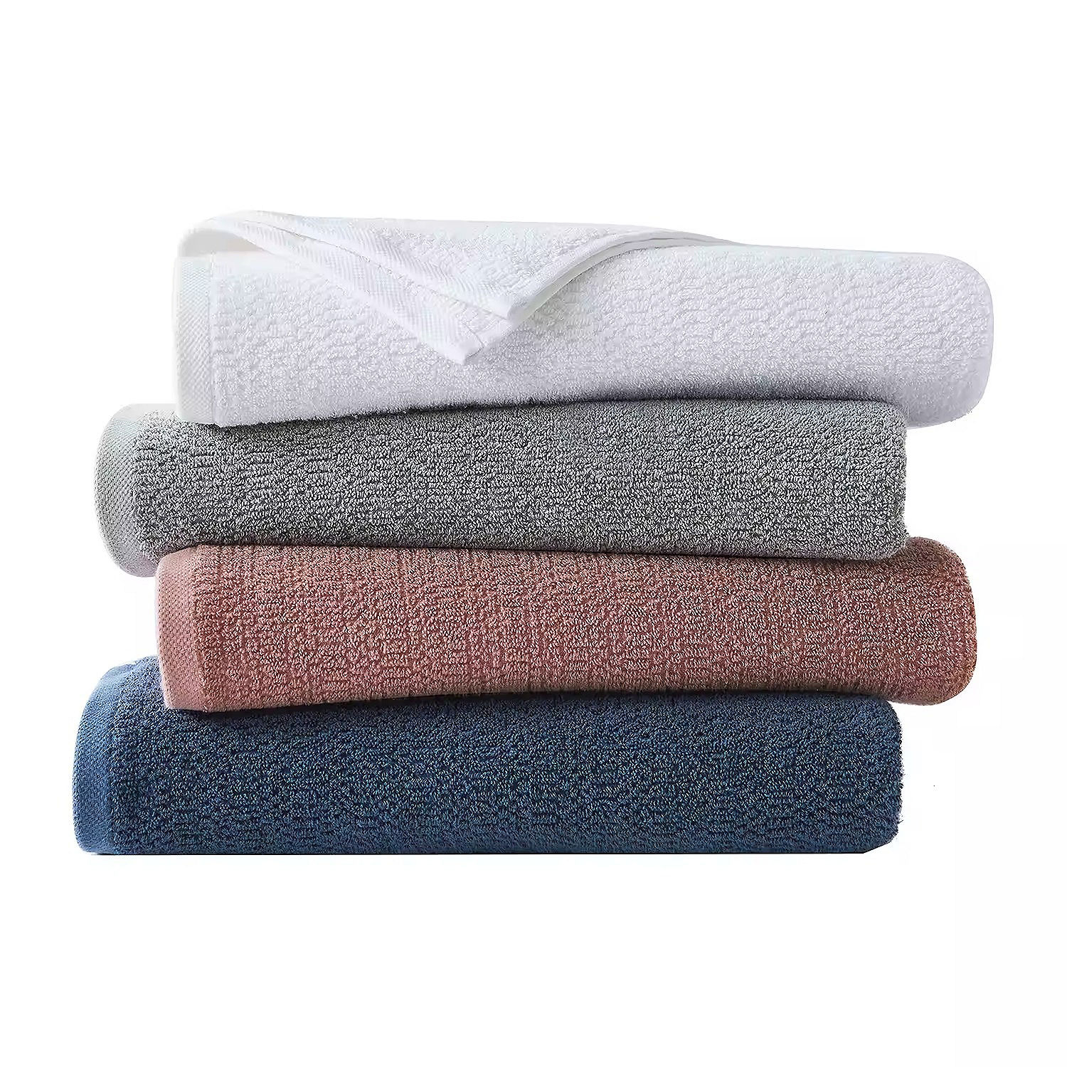 Frye and Co. Textured Bath Towels PEM - JCPenney