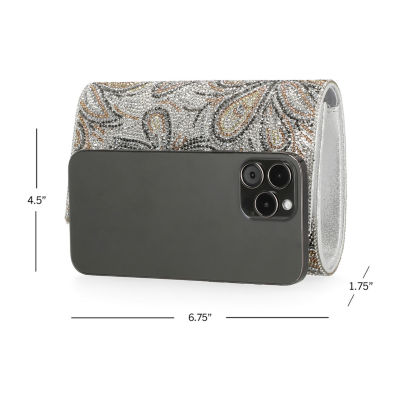 Gunne Sax by Jessica McClintock Alexis Floral Clutch Evening Bag