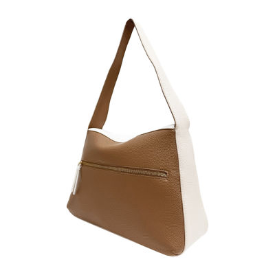 はりー Tahari Logan Shoulder Bag, Color: Natural Block - JCPenney