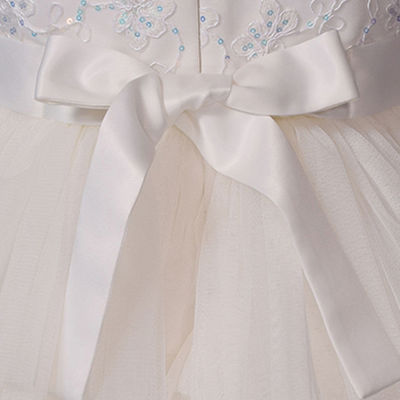 Bonnie Jean Big Kid Girls Sleeveless Flower Girl Fit + Flare Dress