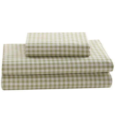 Laurel & Mayfair 250tc Gingham Print Sheet Set