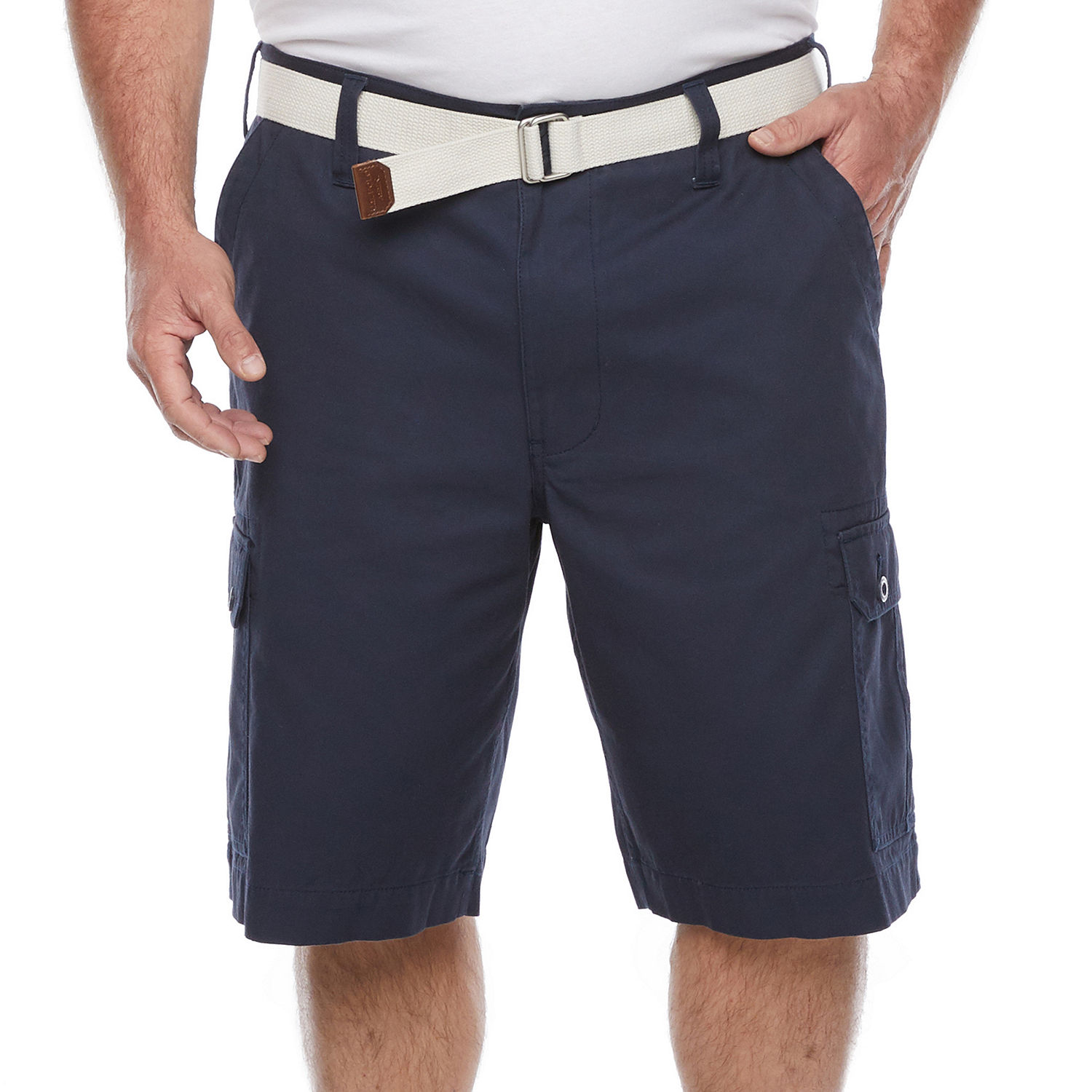 U.S. Polo Assn. Mens Big and Tall Cargo Shorts, Color: Club Navy - JCPenney