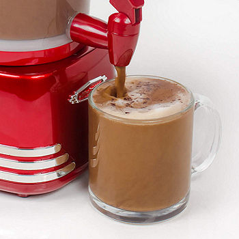 1950's Nestle hot chocolate display burner with carafe and cups