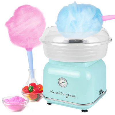 Nostalgia CLCM8AQ Classic Retro Hard & Sugar-Free Candy Cotton Candy Maker