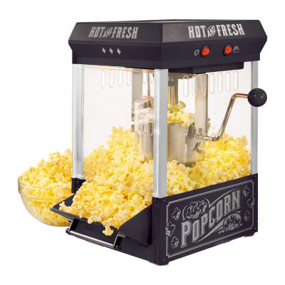 Nostalgia KPM220BK Vintage 2.5-Ounce Tabletop Kettle Popcorn Maker
