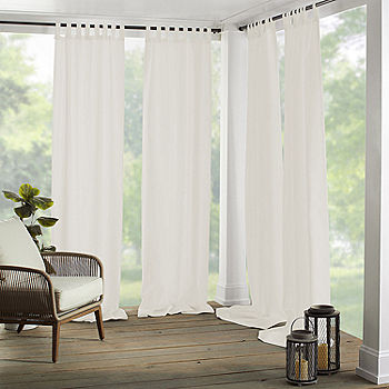 Elrene Antonia 108" Room Darkening Window Curtain Panel Taupe 