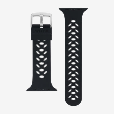 Withit Apple Compatible Unisex Adult Black Watch Band Wi/T-As3-001-05-Bx-01