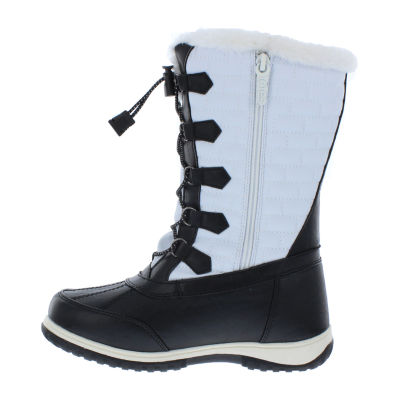 Totes Womens Liz Waterproof Flat Heel Winter Boots