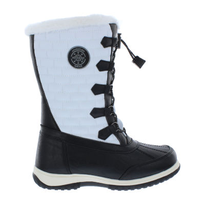 Totes Womens Liz Waterproof Flat Heel Winter Boots